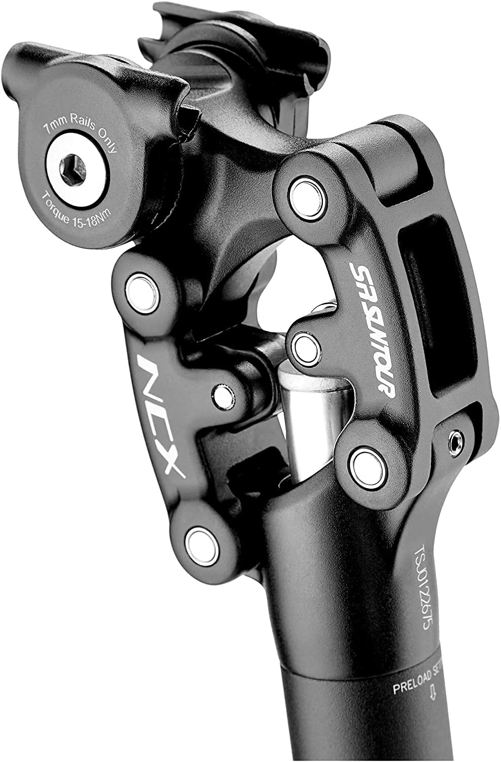 Amazon.co.jp: SR SUNTOUR SP12-NCXサスペンションシートポスト、パラ